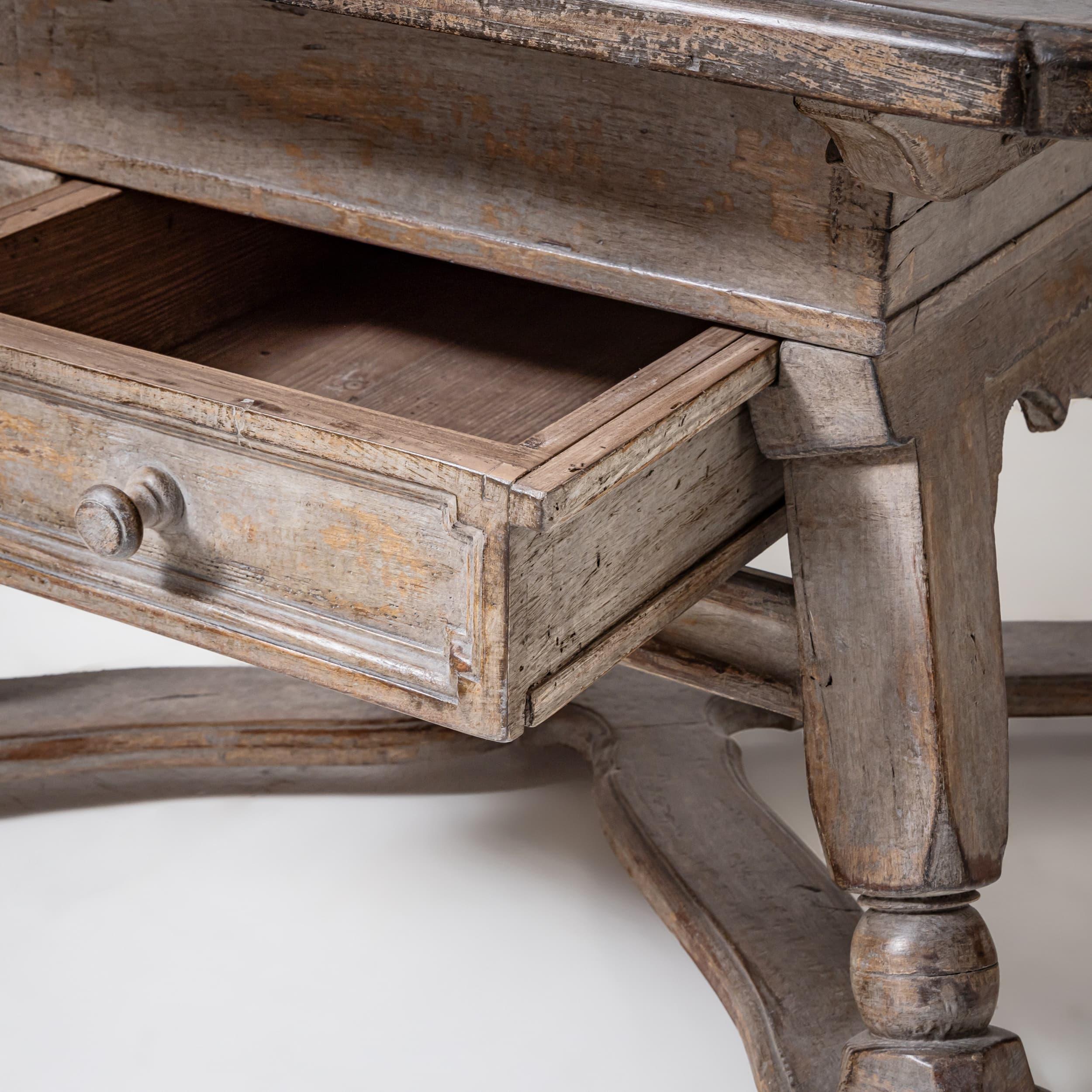 Marbre Table rustique en guise de table basse, 20e siècle en vente