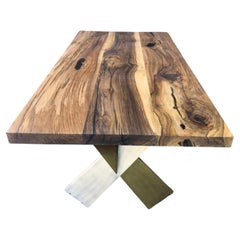 Rustic Table - Custom Wood Table - Black Walnut Table