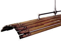 Rustic Tambour Lamp