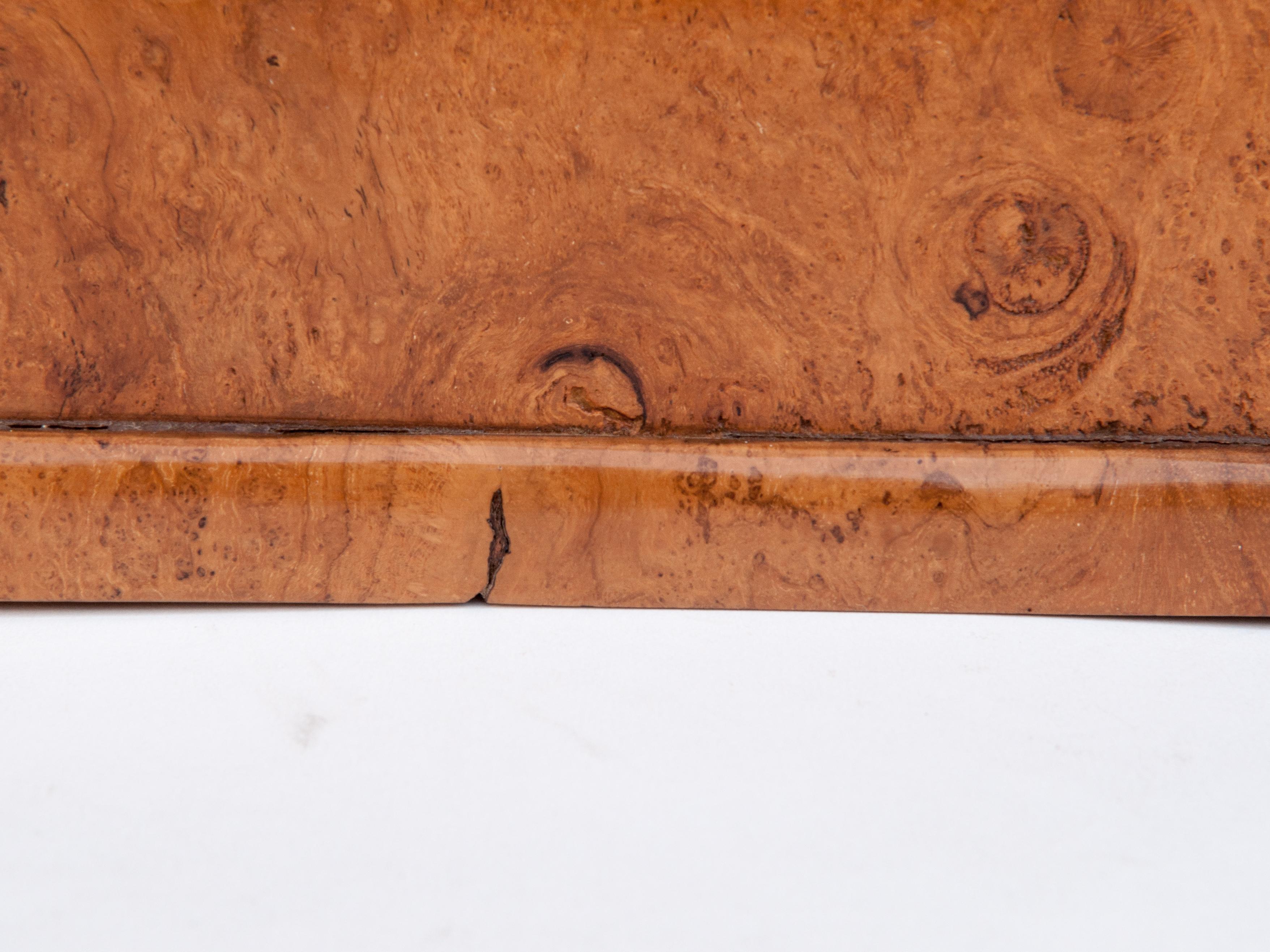 Javanese Rustic Teak Burlwood Box, Java, Late 20th Century
