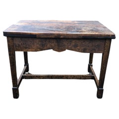 Rustic Tiger Maple Small Dining Table or Work Table