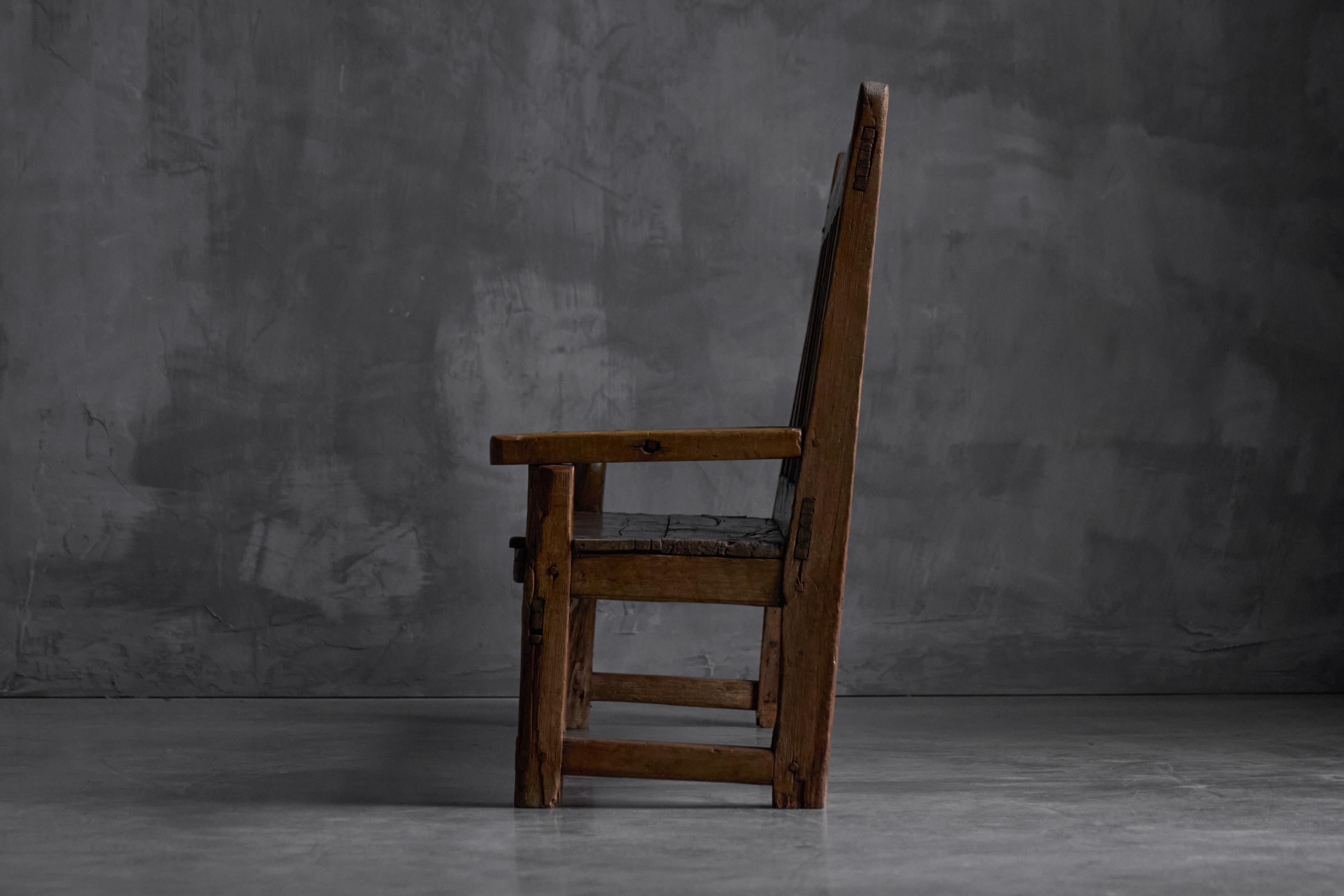 Rustic Travail Populaire Bench, France, 19th Century For Sale 1