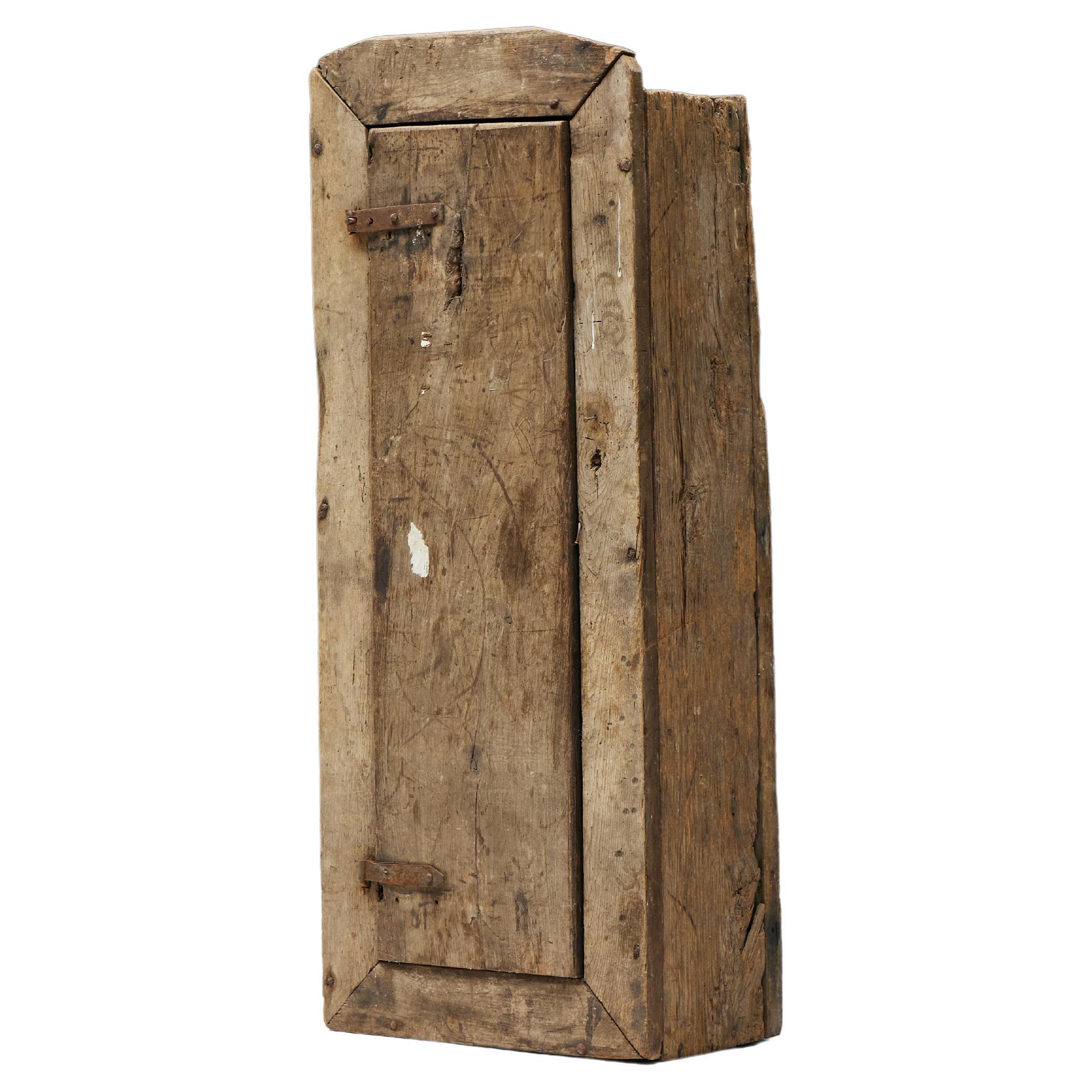Rustic Travail Populaire Cupboard, France, 18th Century For Sale