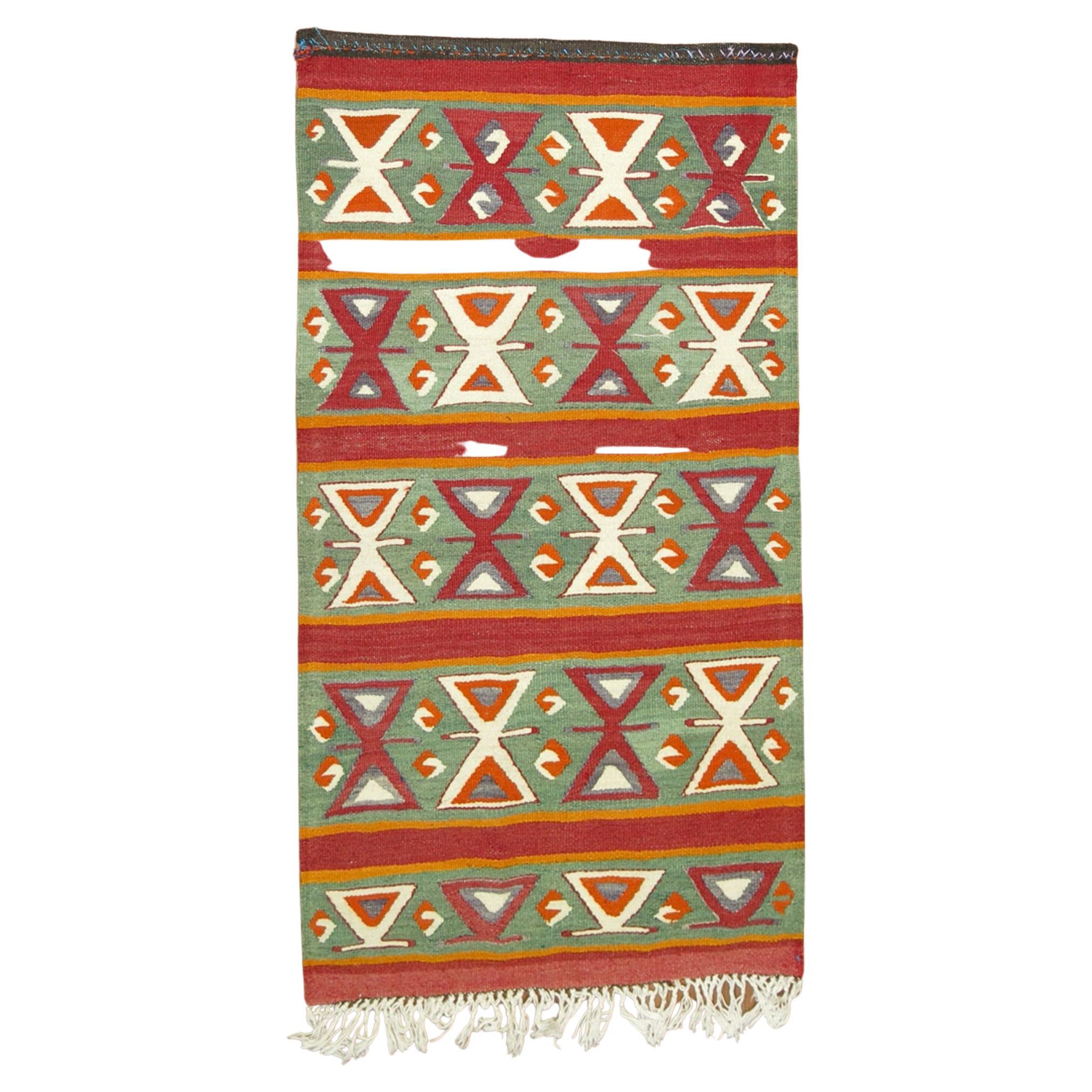 Rustic Turkish Kilim For Sale