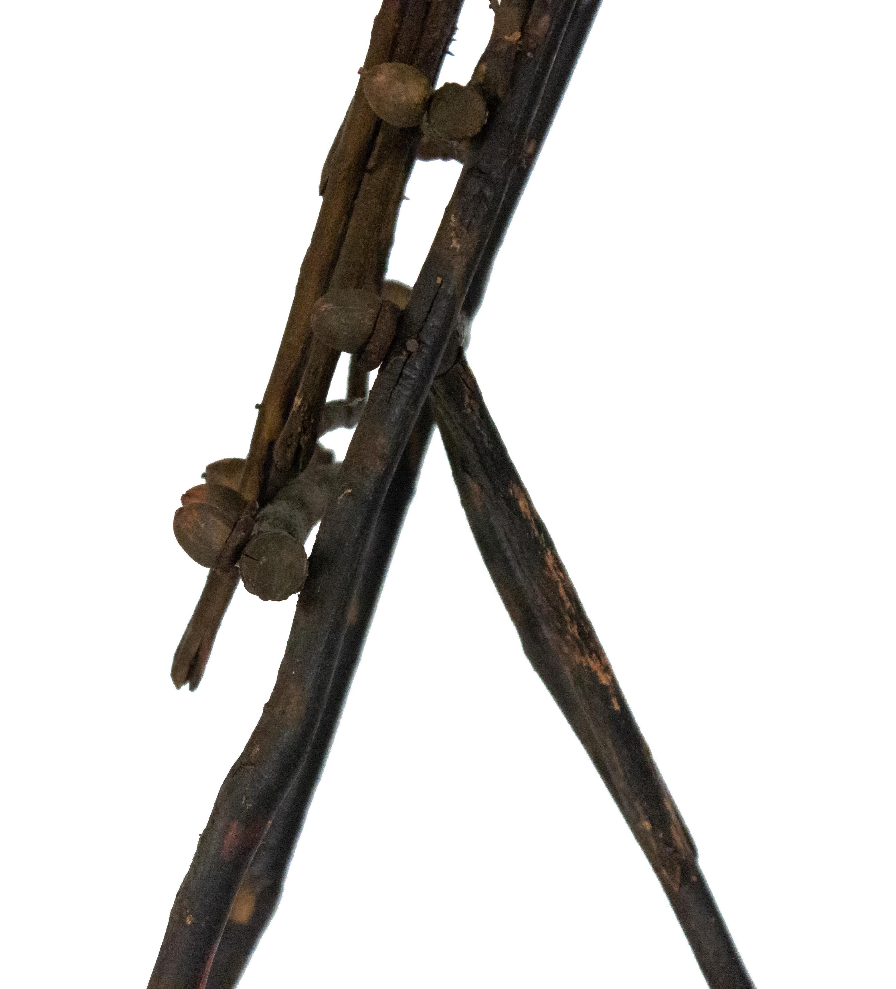Rustic Twig Wood Easel For Sale 1