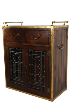 Barra Seca Rústica de Dos Puertas de Habersham Furniture c. 1990's