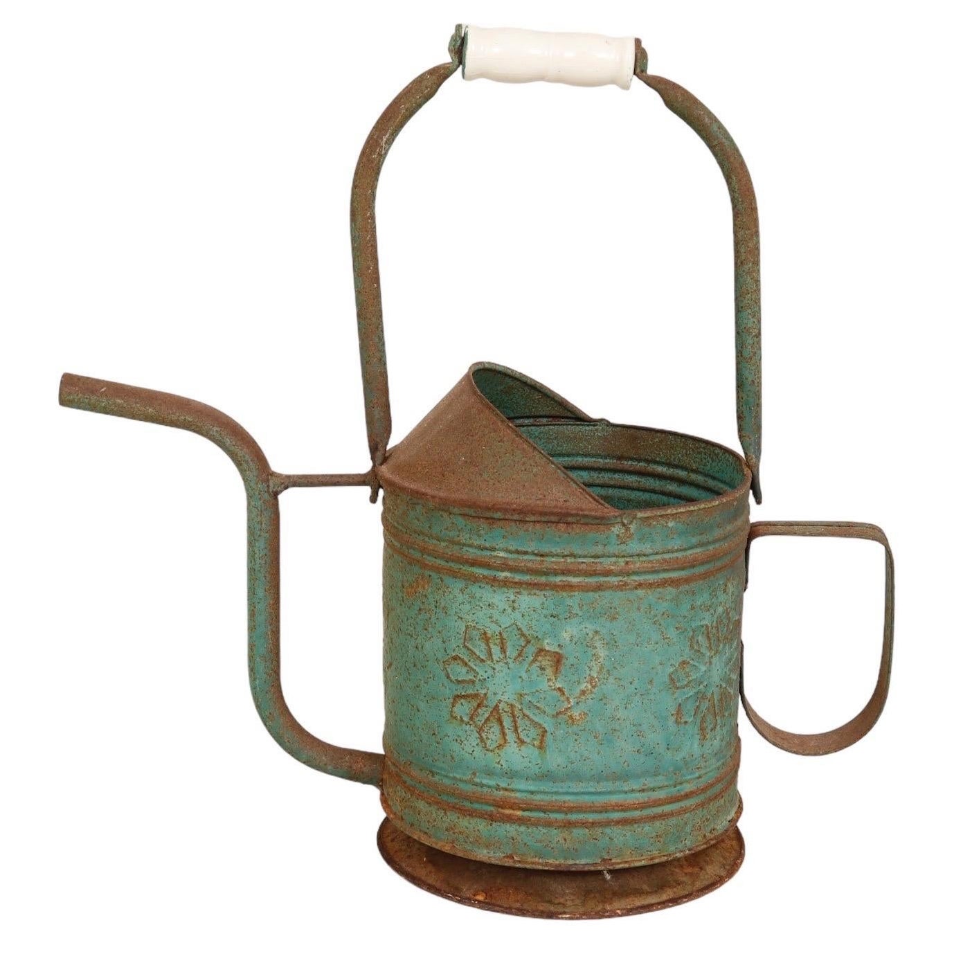 Rustic Verdigris Watering Can