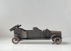 Rustic Vintage Roaster Convertible in Tinplate - Clockwork