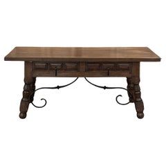 Rustic Used Spanish Colonial Coffee Table