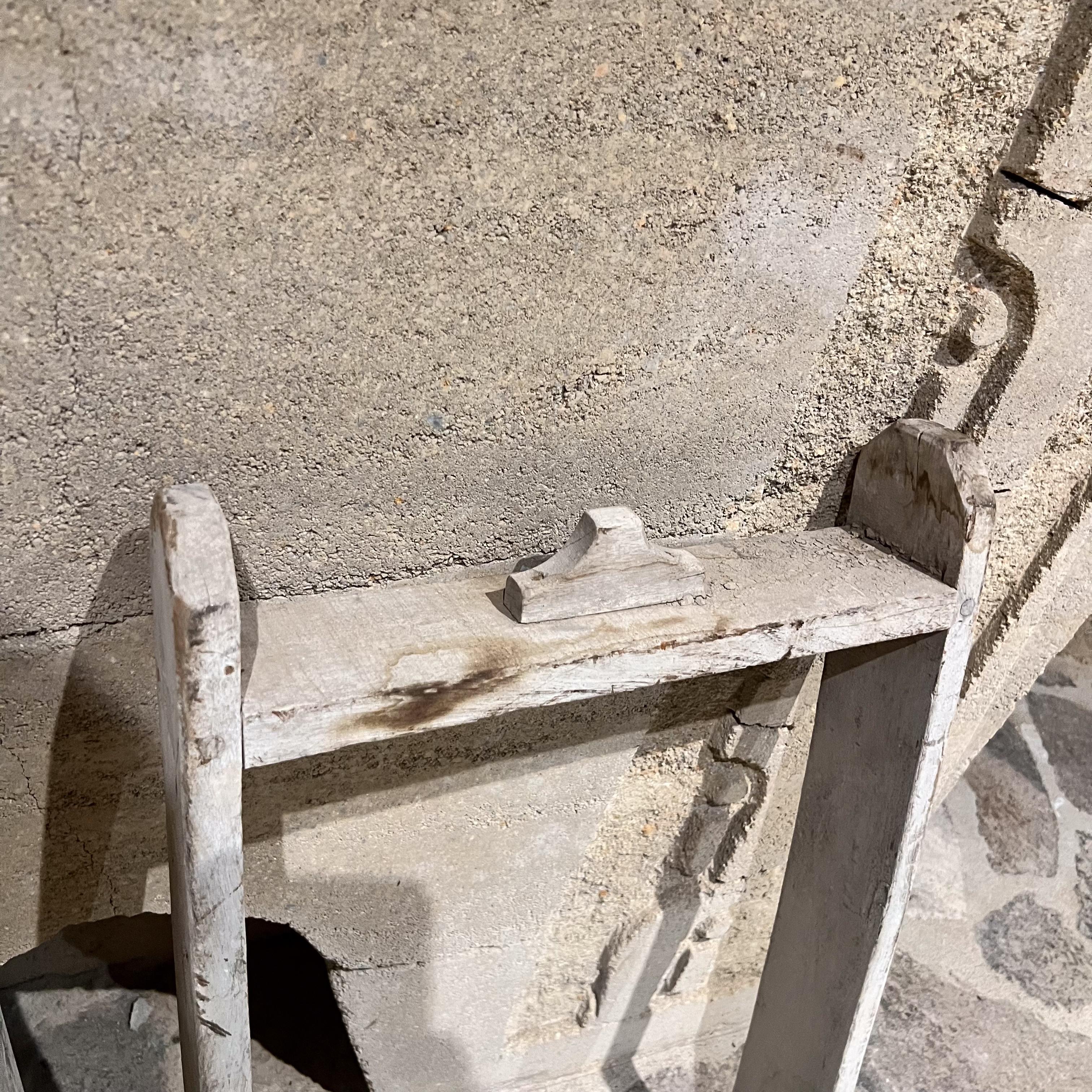 20th Century Rustic Vintage Two Wooden Adobe Brick Forms For Sale