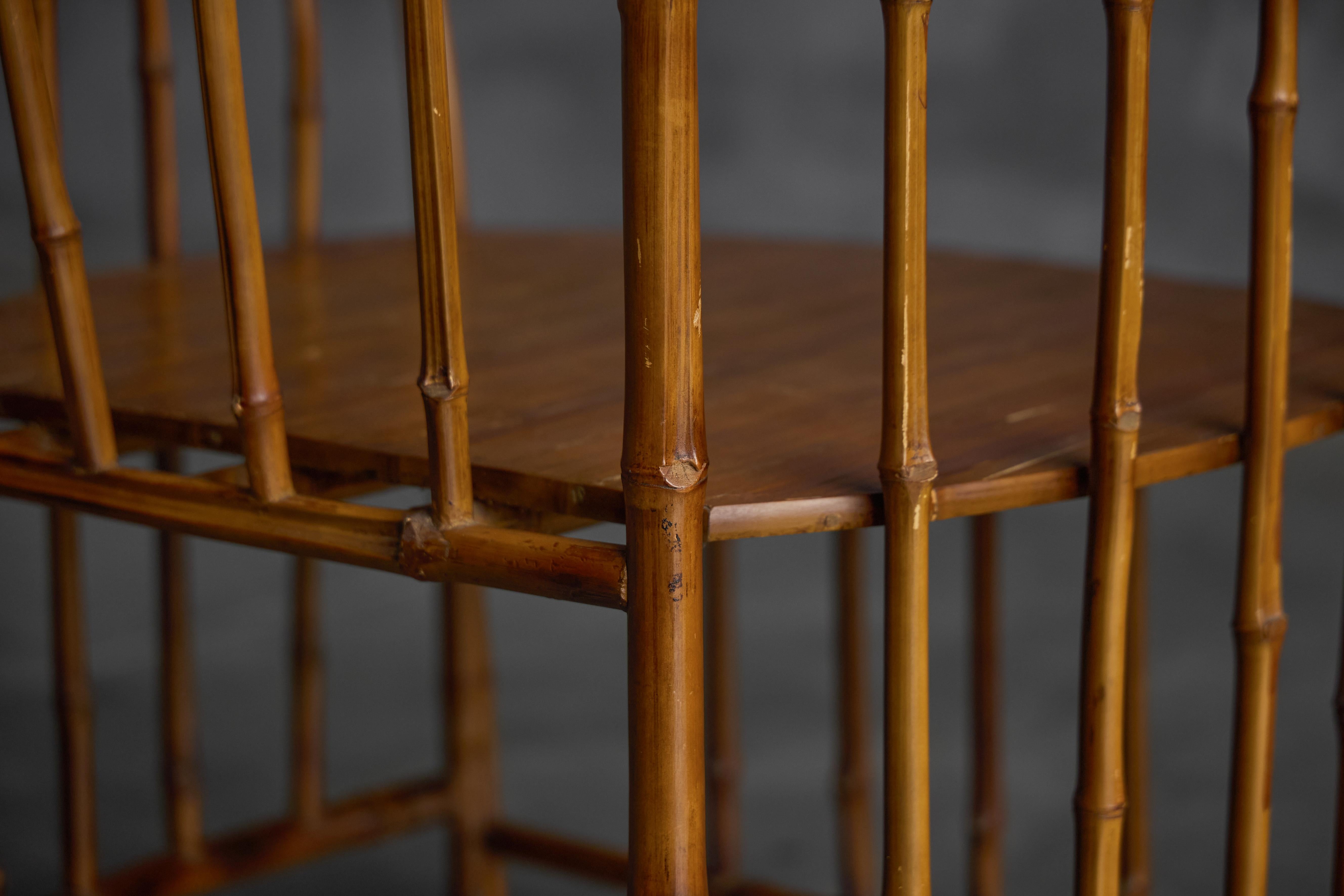 Fauteuils rustiques en bambou Wabi Sabi, France, 1970 en vente 6