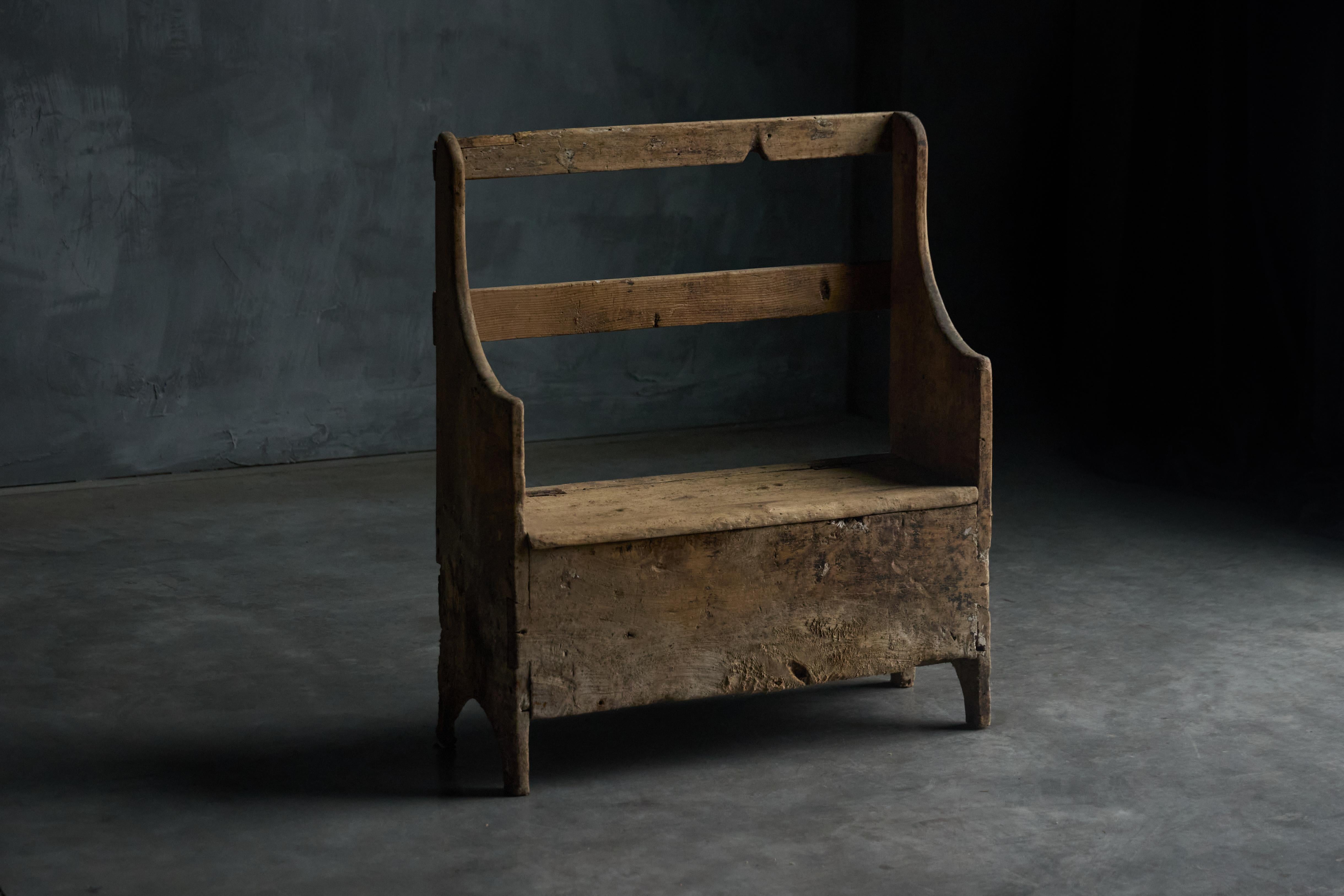 Banc rustique Wabi Sabi, France, 19ème siècle en vente 4
