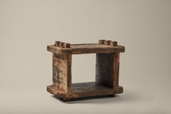 Rustic Wabi-Sabi Side Table