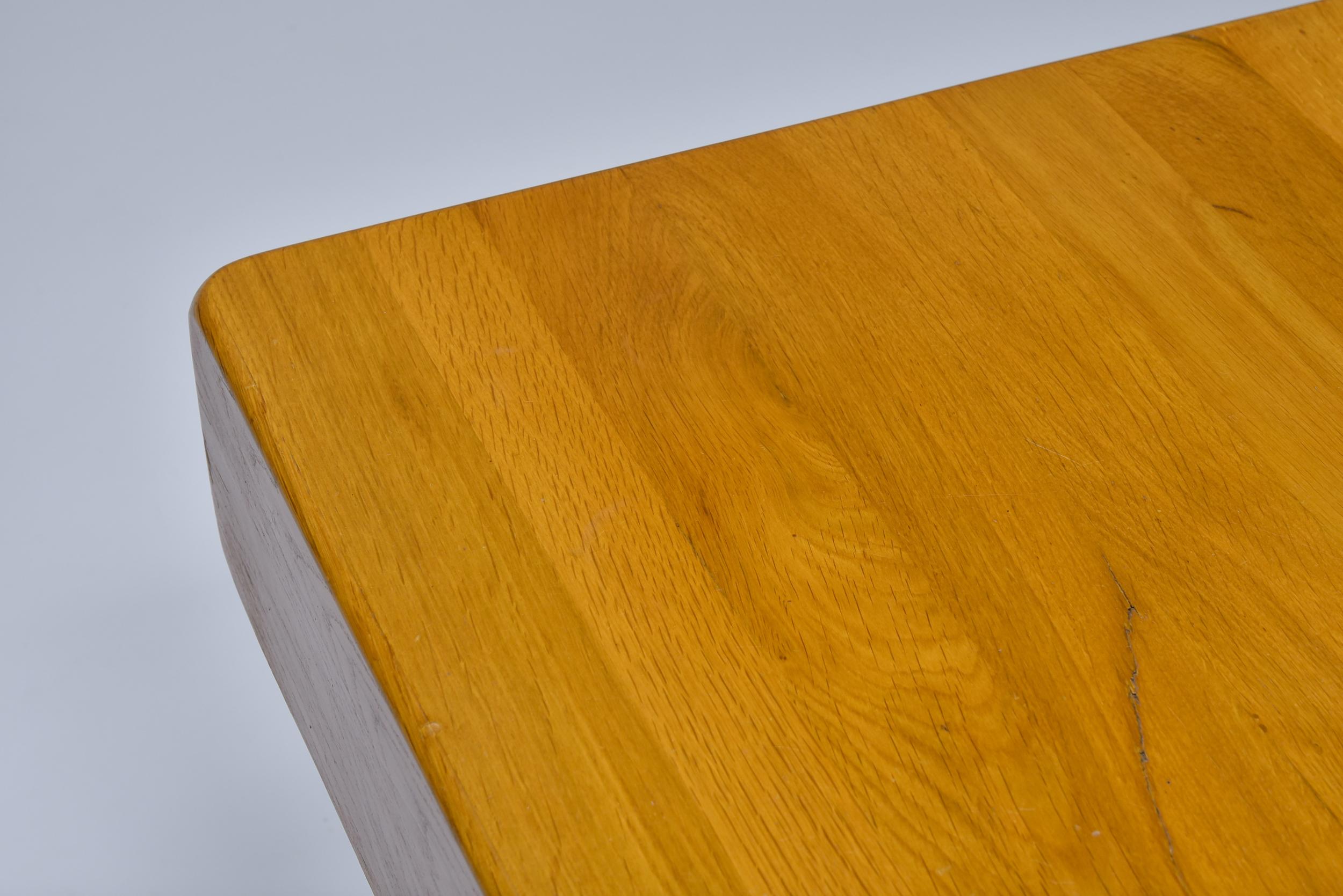 Rustic Wabi-Sabi Solid Wood Coffee Table  3