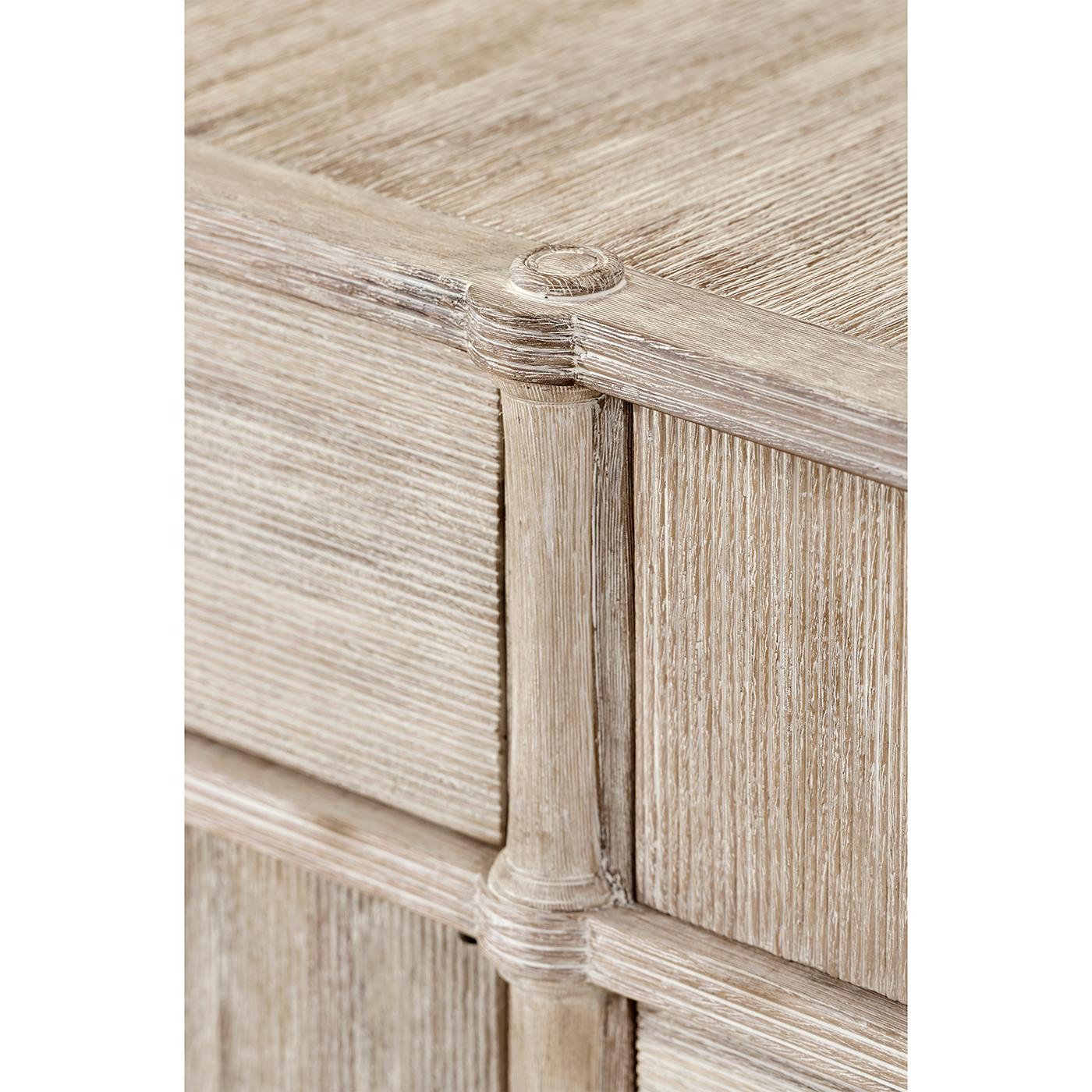 Rustic Washed Buffet Sideboard For Sale 4