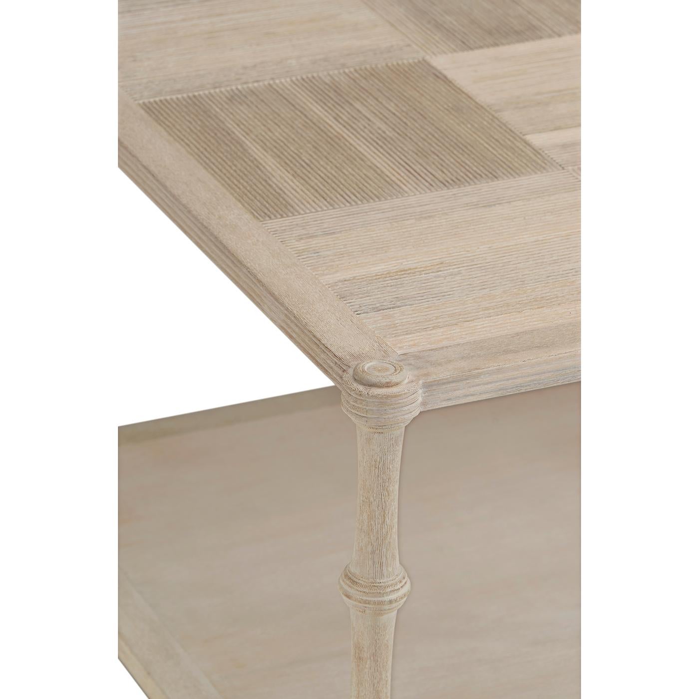 Table basse rustique lavée en vente 1