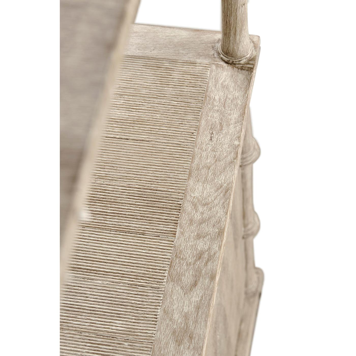 Rustic Washed Etagere For Sale 2