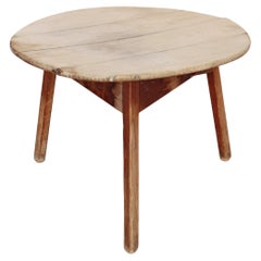 Rustic Welsh Cricket/ Side Table