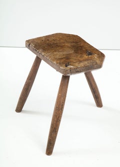 Rustic Welsh Cricket Stool