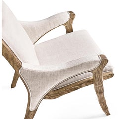 Rustic Western Upholstered Armchair