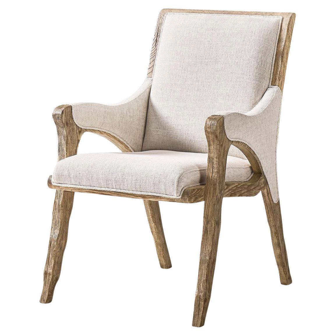 Rustic Western Upholstered Armchair