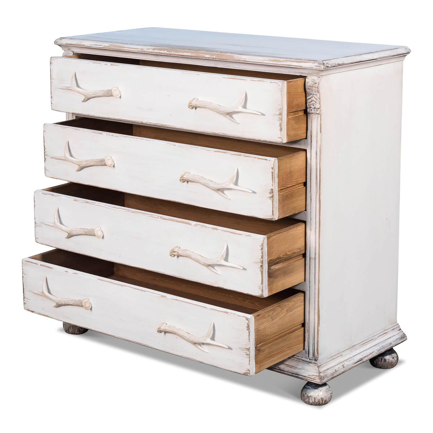 whitewash chest of drawers