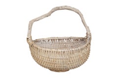 Rustic Wicker Buttock Basket