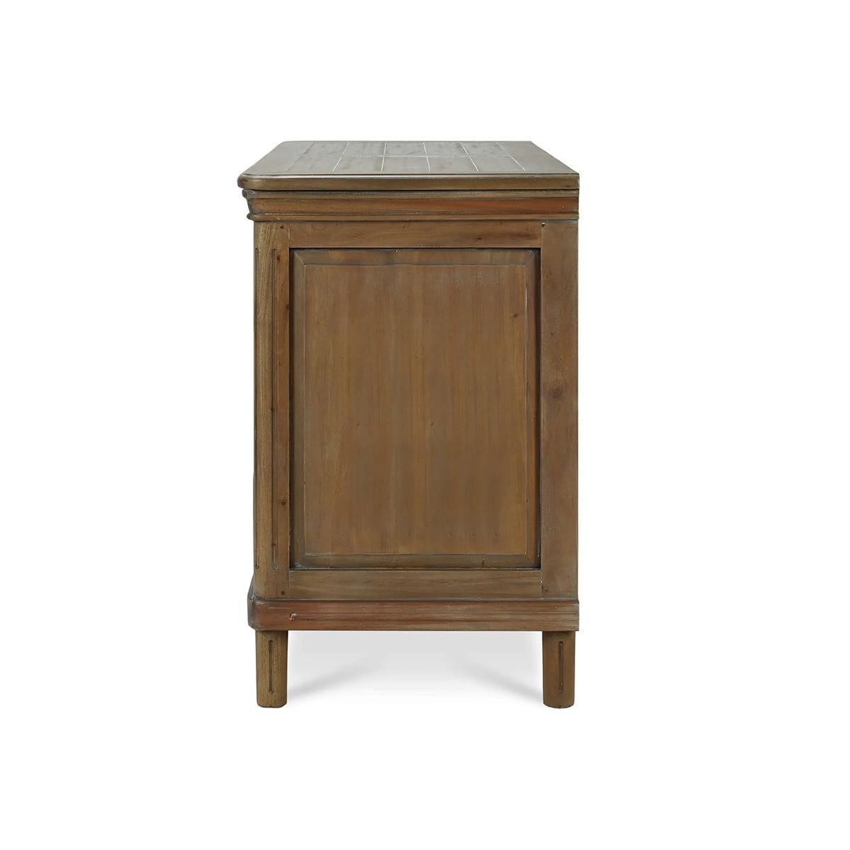 Indonesiano Cassettiera rustica in Wood in vendita
