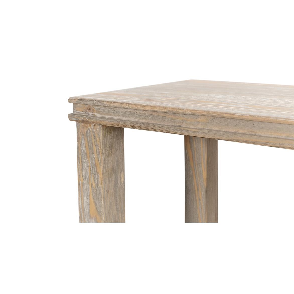 Rustikale Holz Display Konsole im Angebot 5