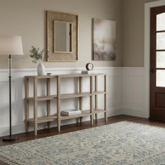 Rustic Wood Display Console