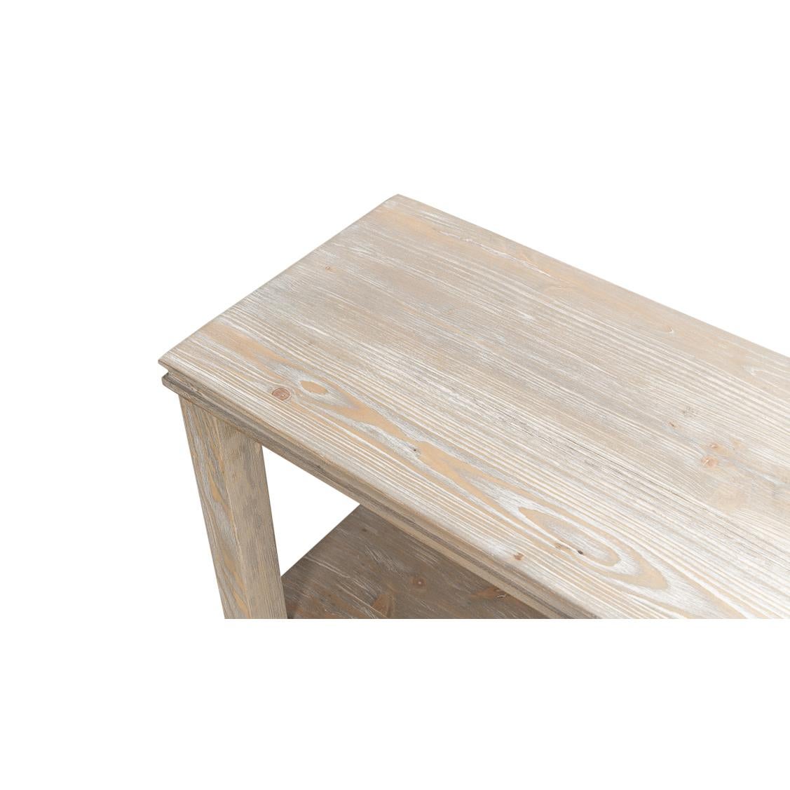 Rustikale Holz Display Konsole im Angebot 1