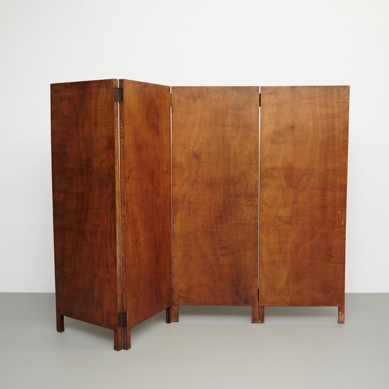 Rustic Wood Room Divider, circa 1930 For Sale at 1stDibs rustic