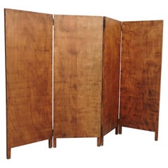 Rustic Wood Room Divider, circa 1930