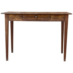 Rustic Wood Table Desk, Circa 1900 Antique Rustic Wood Table Desk, Circa 1900