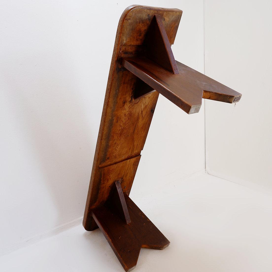 Wood Rustic wooden bench - 20th For Sale