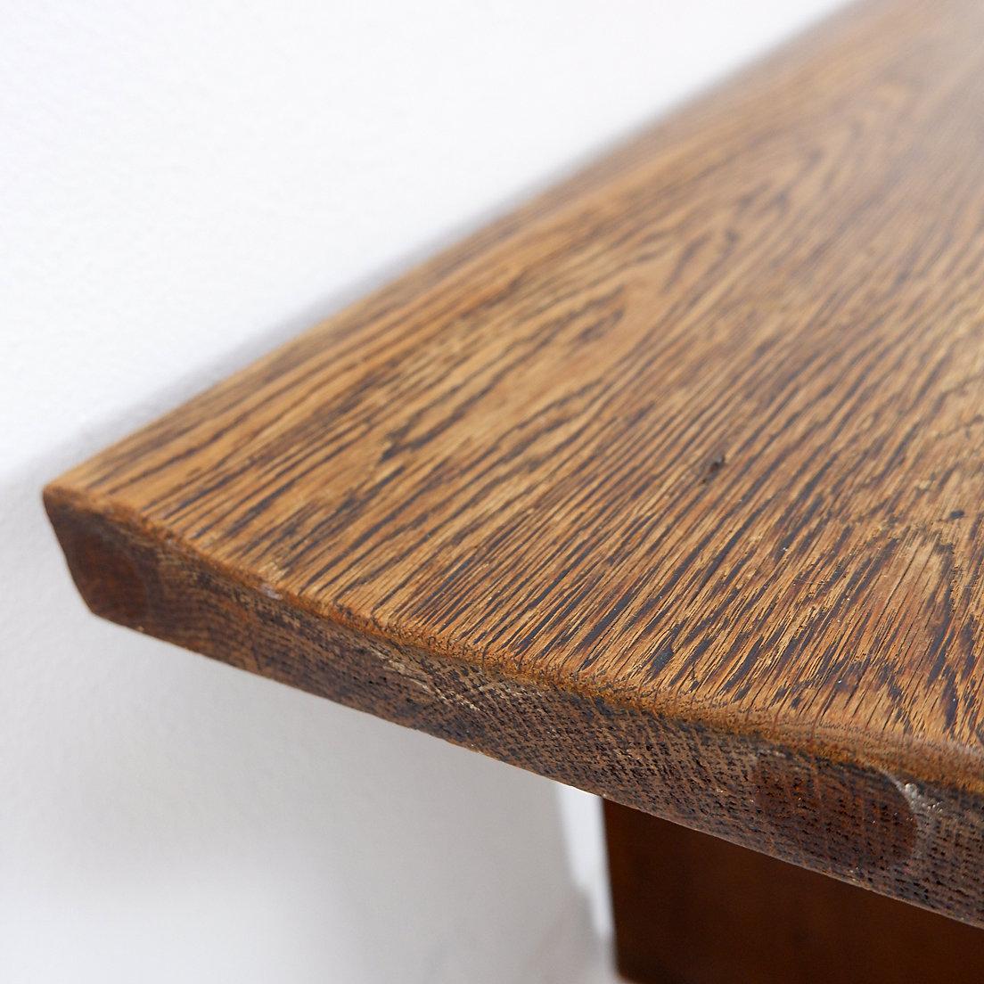 Rustic wooden bench - 20th For Sale 2