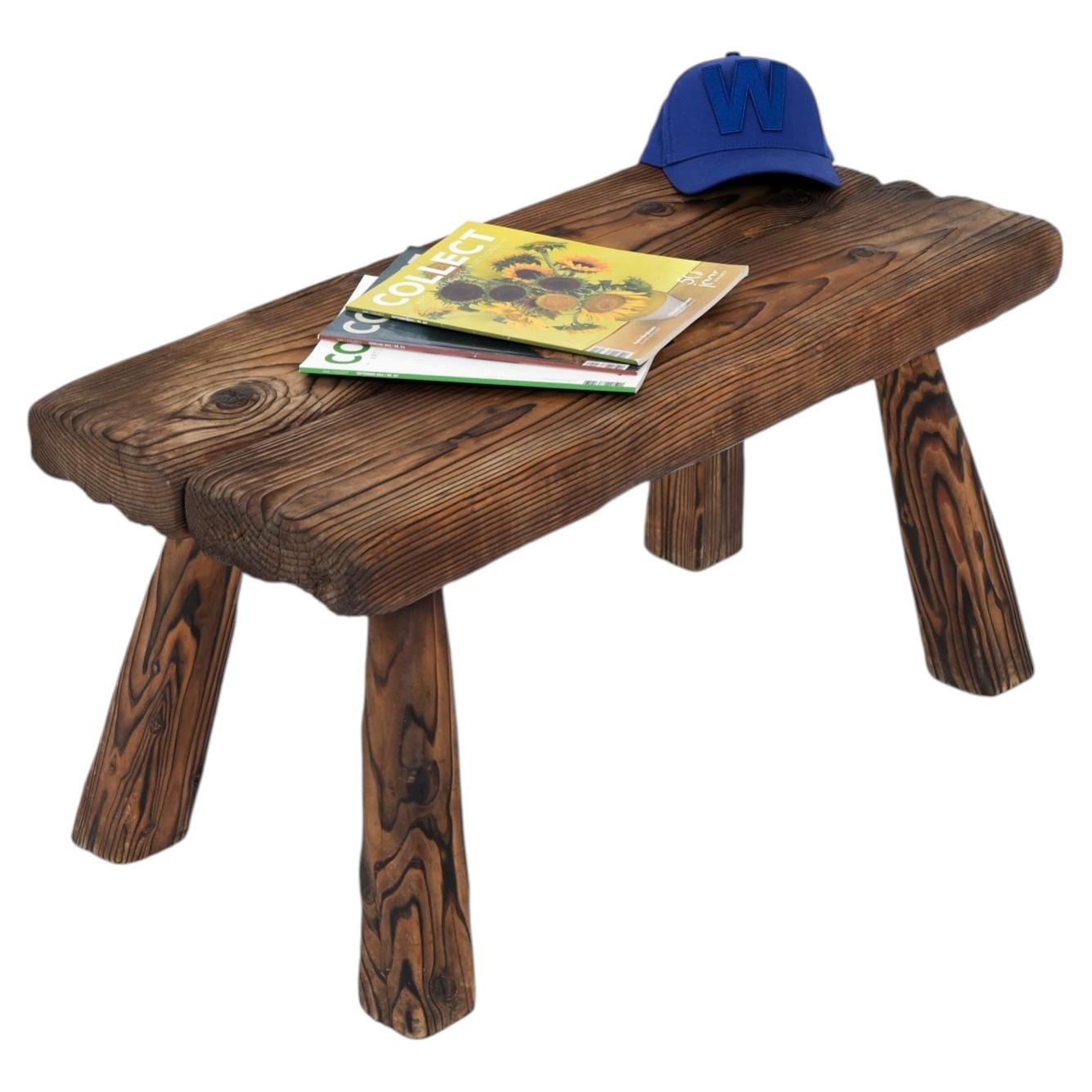 Rustic Wooden Bench or Table For Sale