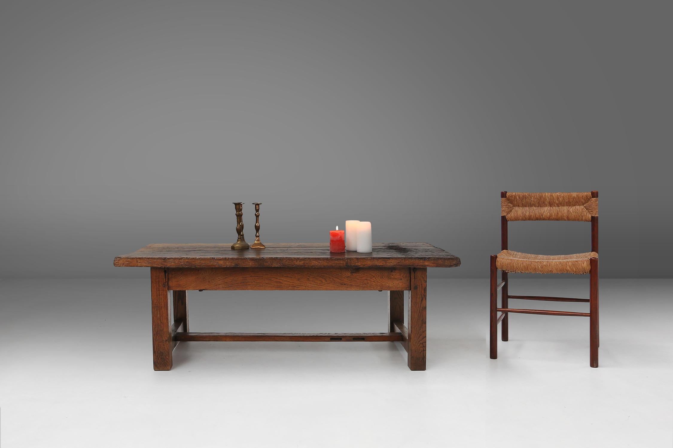 table basse bois rustique