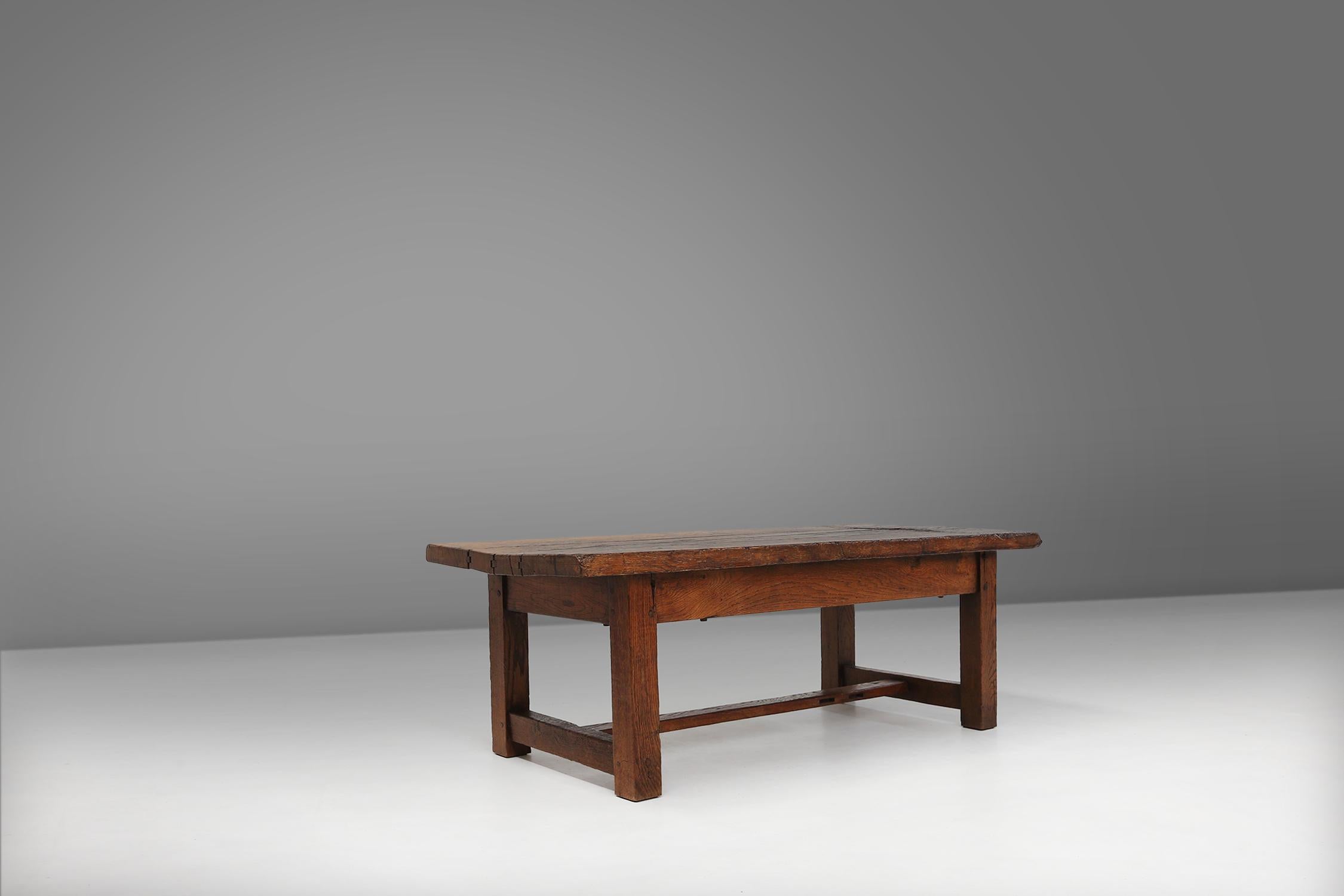 table basse bois rustique