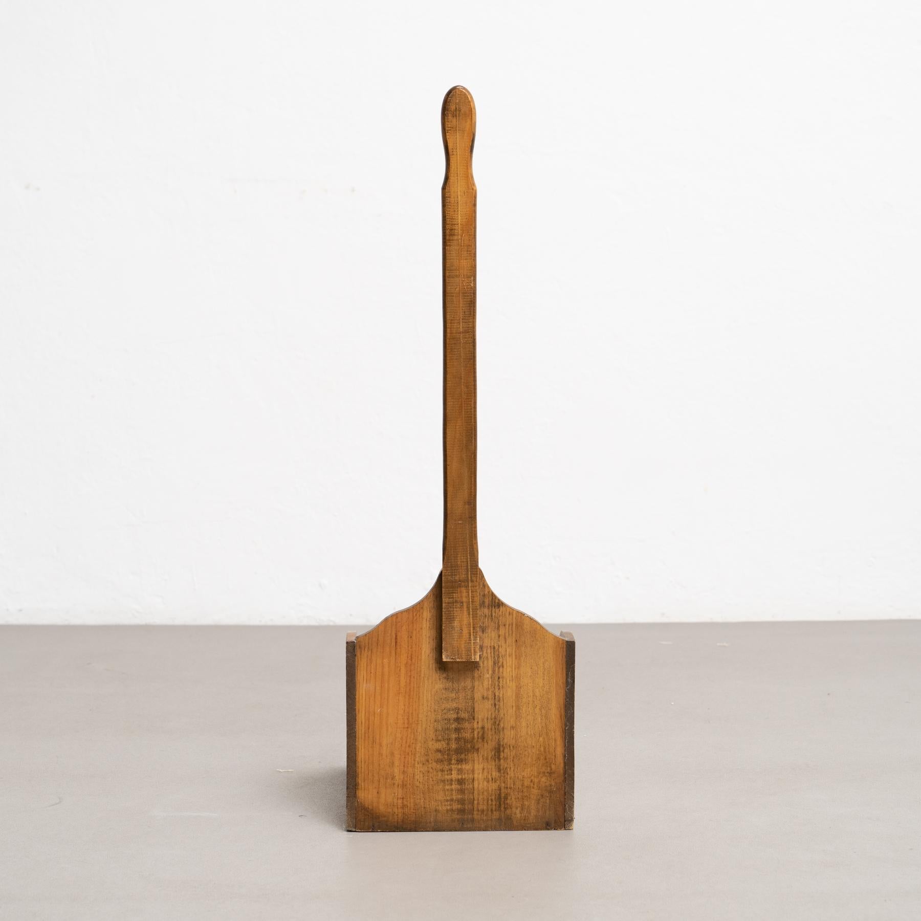 Recogedor rústico de madera - Tradicional francés de principios del siglo XX Madera en venta