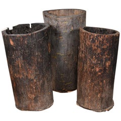 Rustic Wooden Planters
