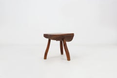 Rustic Wooden Side Table 1920's