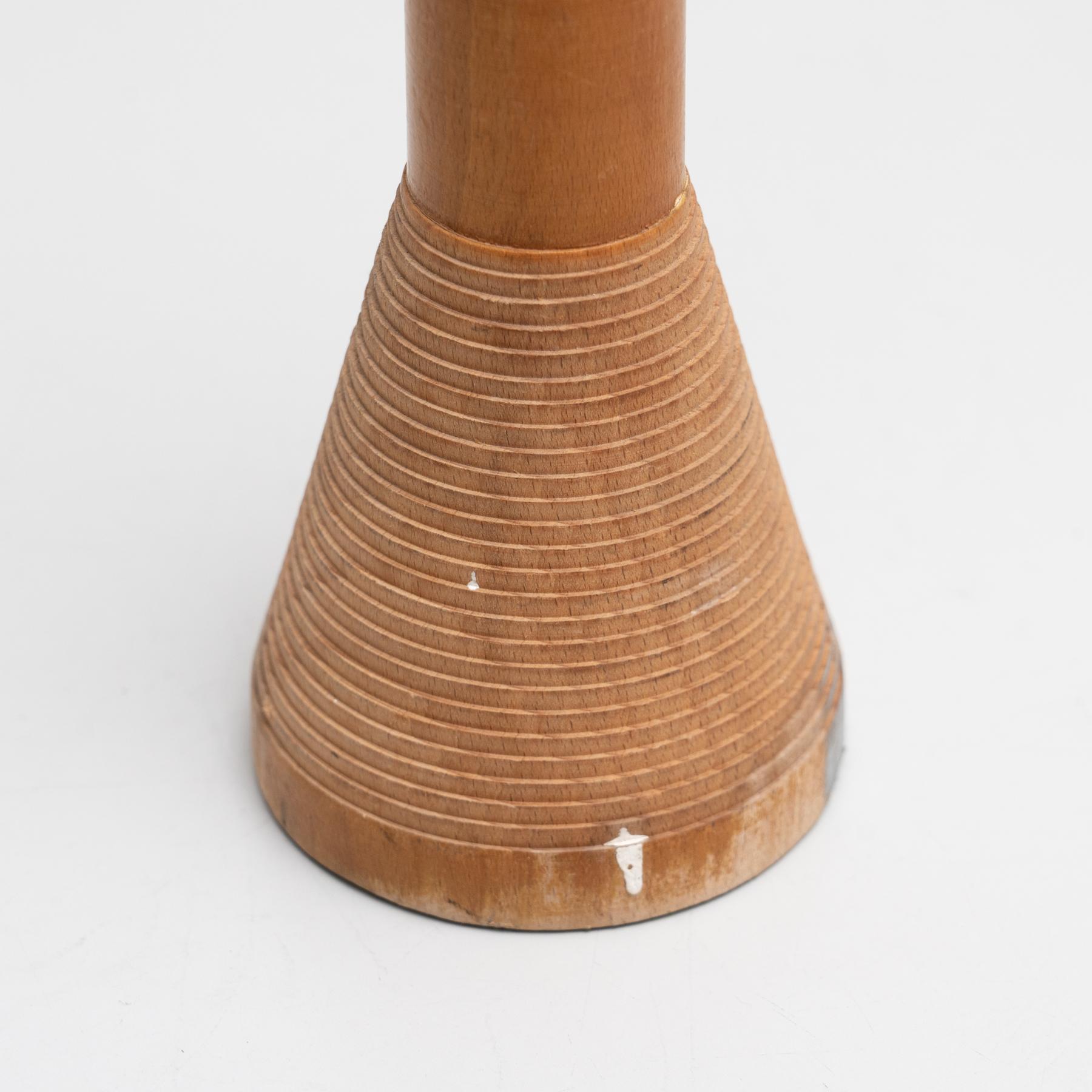 Spanish Rustic Wooden Spool of Thread, circa 1930 For Sale