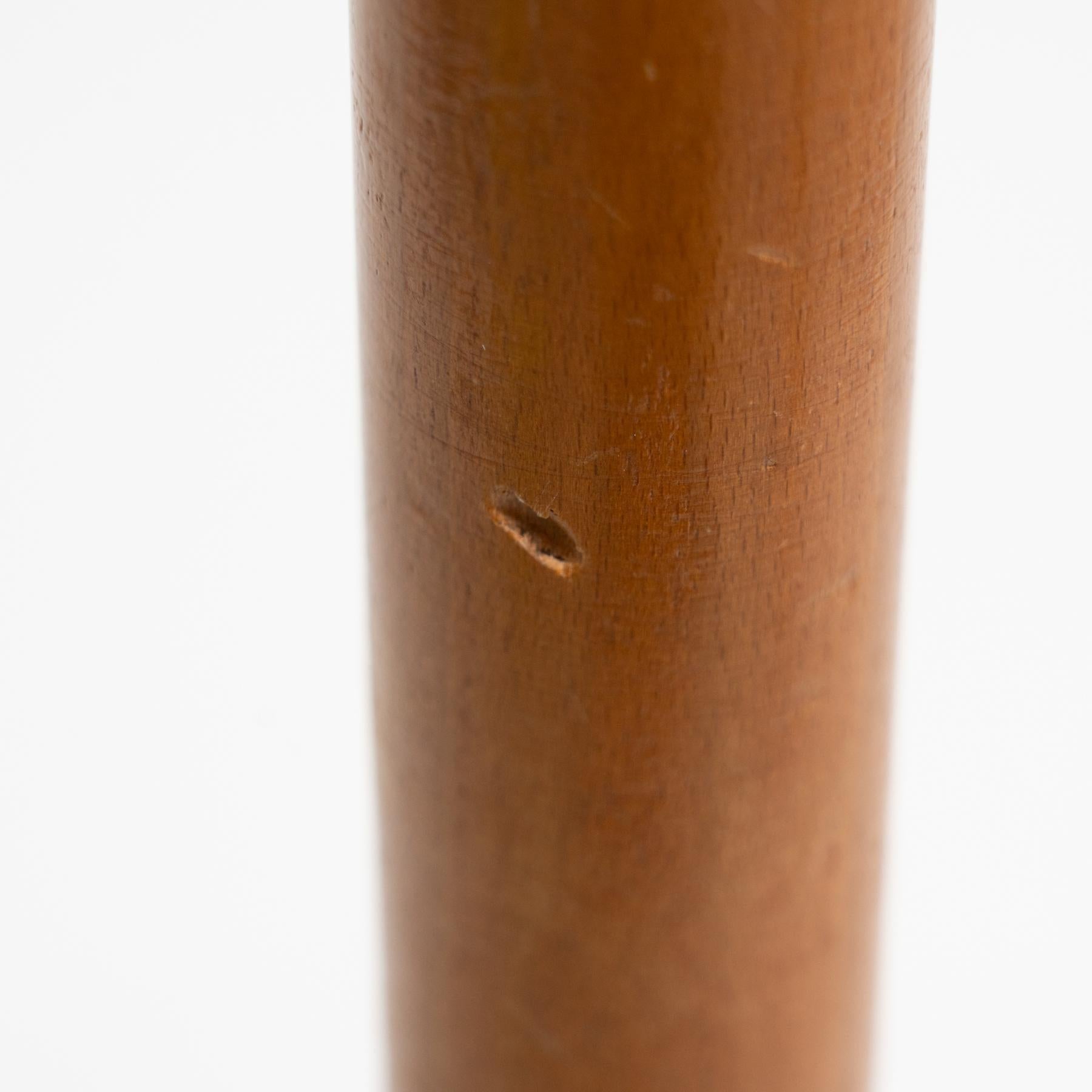 Rustic Wooden Spool of Thread, circa 1930 For Sale 1