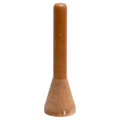 Carrete de hilo rústico de madera, hacia 1930