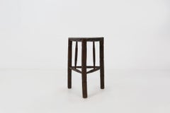 Rustic Wooden Stool Ca. 1850