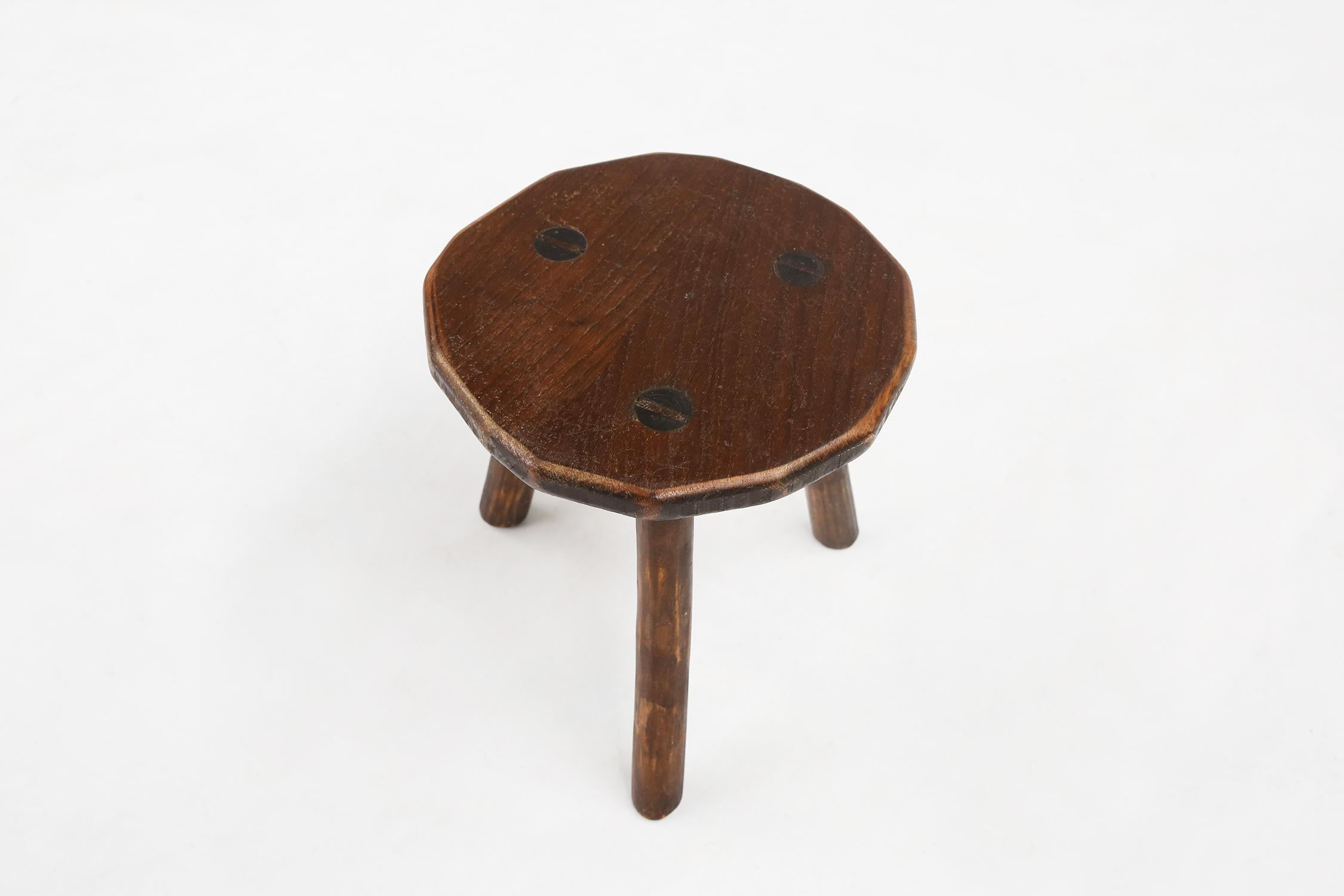 antique wooden stools