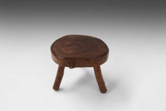 Rustic wooden stool Ca.1935