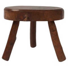 Rustic wooden stool Ca.1935