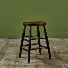 Rustic Wooden Stool